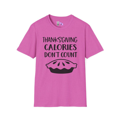 Thanksgiving Calories Don't Count Adult T-shirt