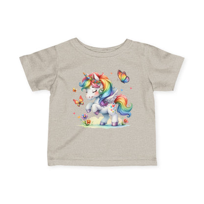 Rainbow Unicorn Infant Soft T-Shirt