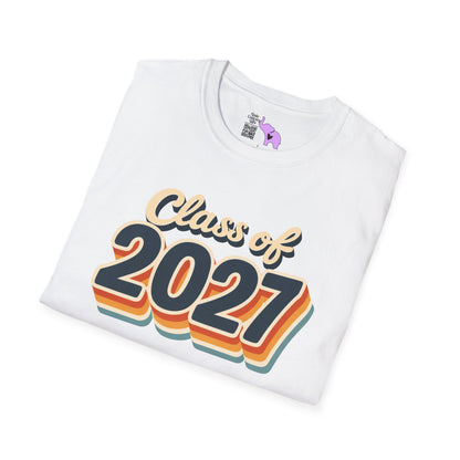 Retro Class of 2027 Adult T-Shirt