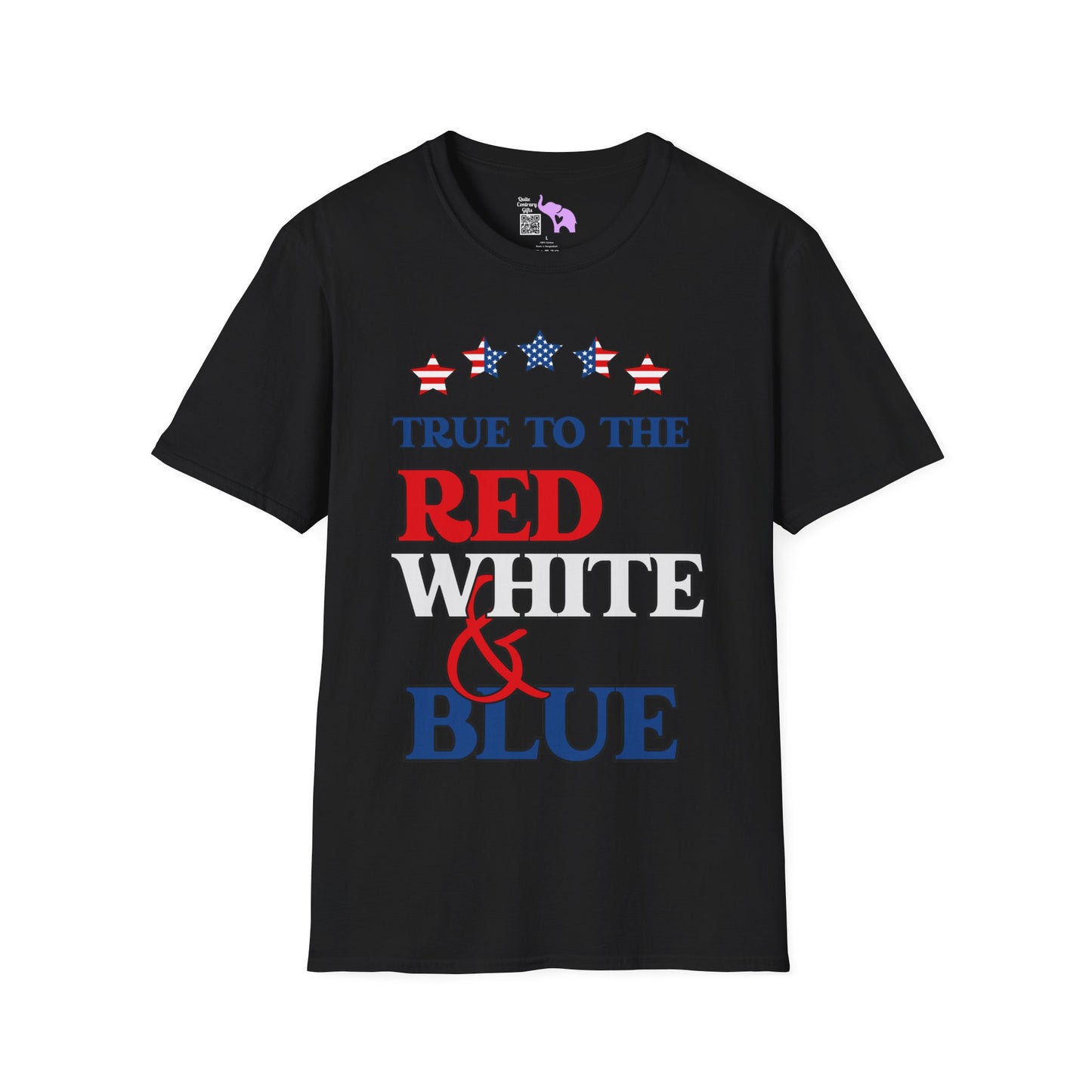 True To The Red White & Blue Adult T-shirt