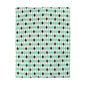 Teal Mosaic Harlequin Microfiber Duvet Cover