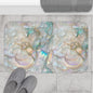 Green Opalescent Dreams Bath Mat
