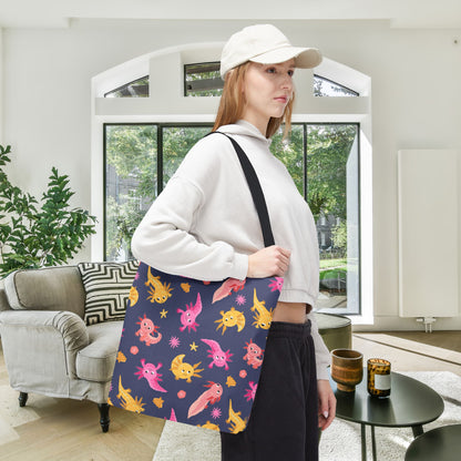 AxoDreams Canvas Tote Bag
