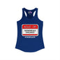 Hello, I'm Autonomically Challenged Women's Ideal Racerback Tank