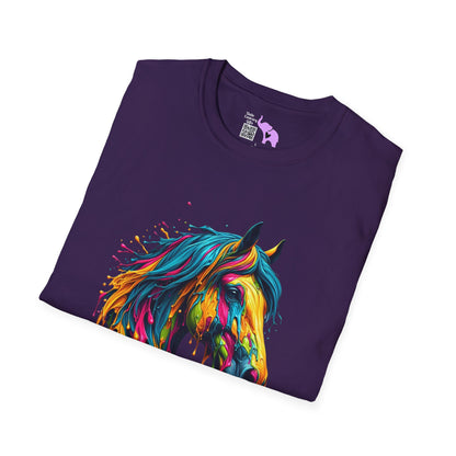 Colorful Horse Adult T-shirt
