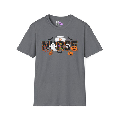 Fun Halloween Nurse Adult T-shirt