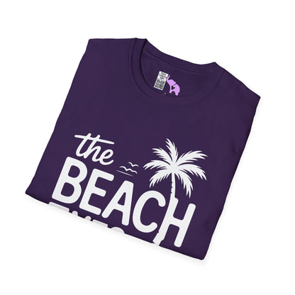 The Beach Fixes Everything Adult T-shirt