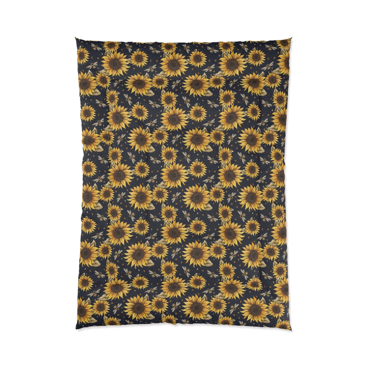 Sunflowers & Bees Comforter