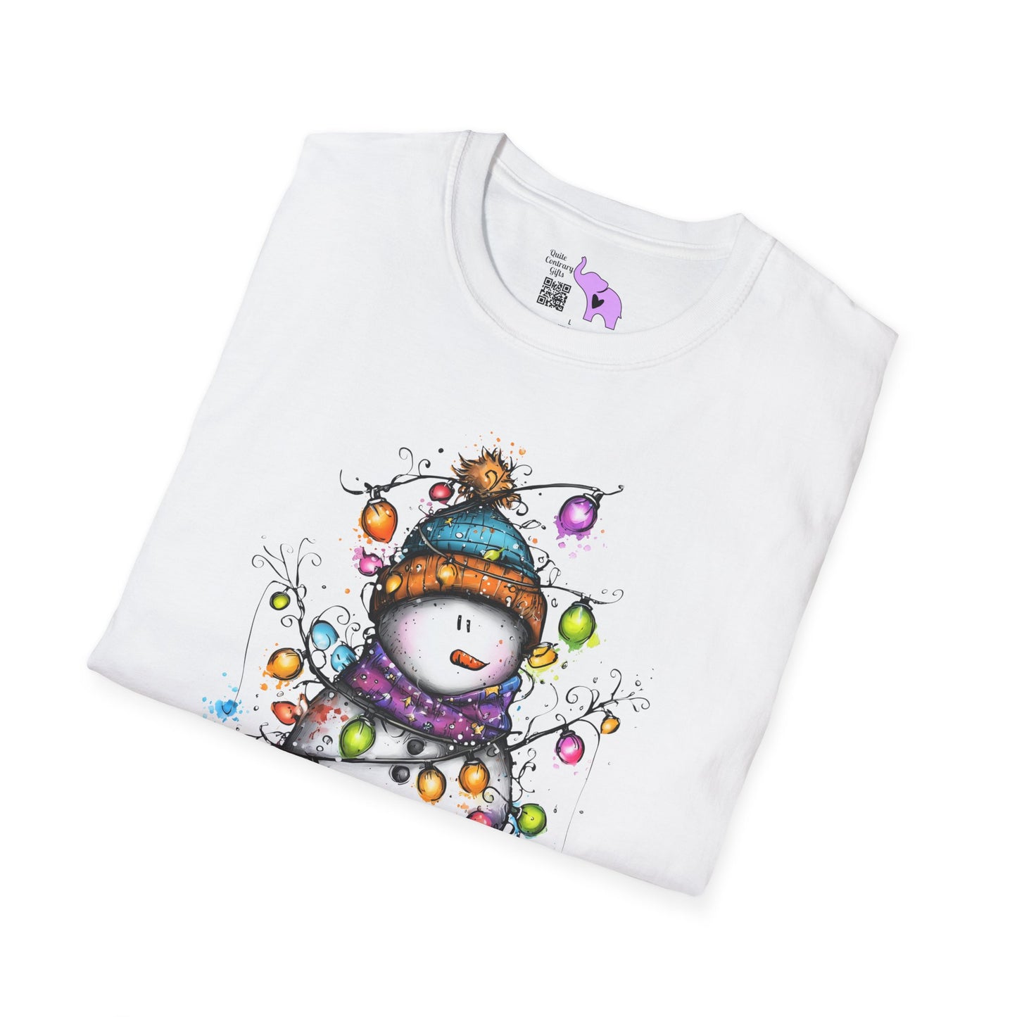 Frosty, But Frazzled Adult T-shirt