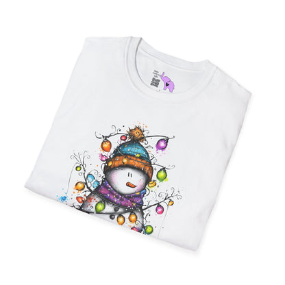 Frosty, But Frazzled Adult T-shirt