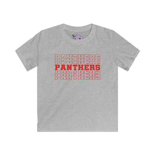 Panthers (Stacked) Youth Softstyle Tee
