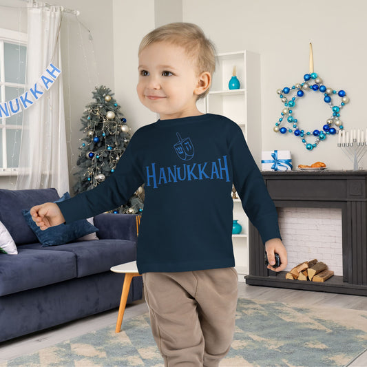 Hanukkah Toddler Long Sleeve Tee