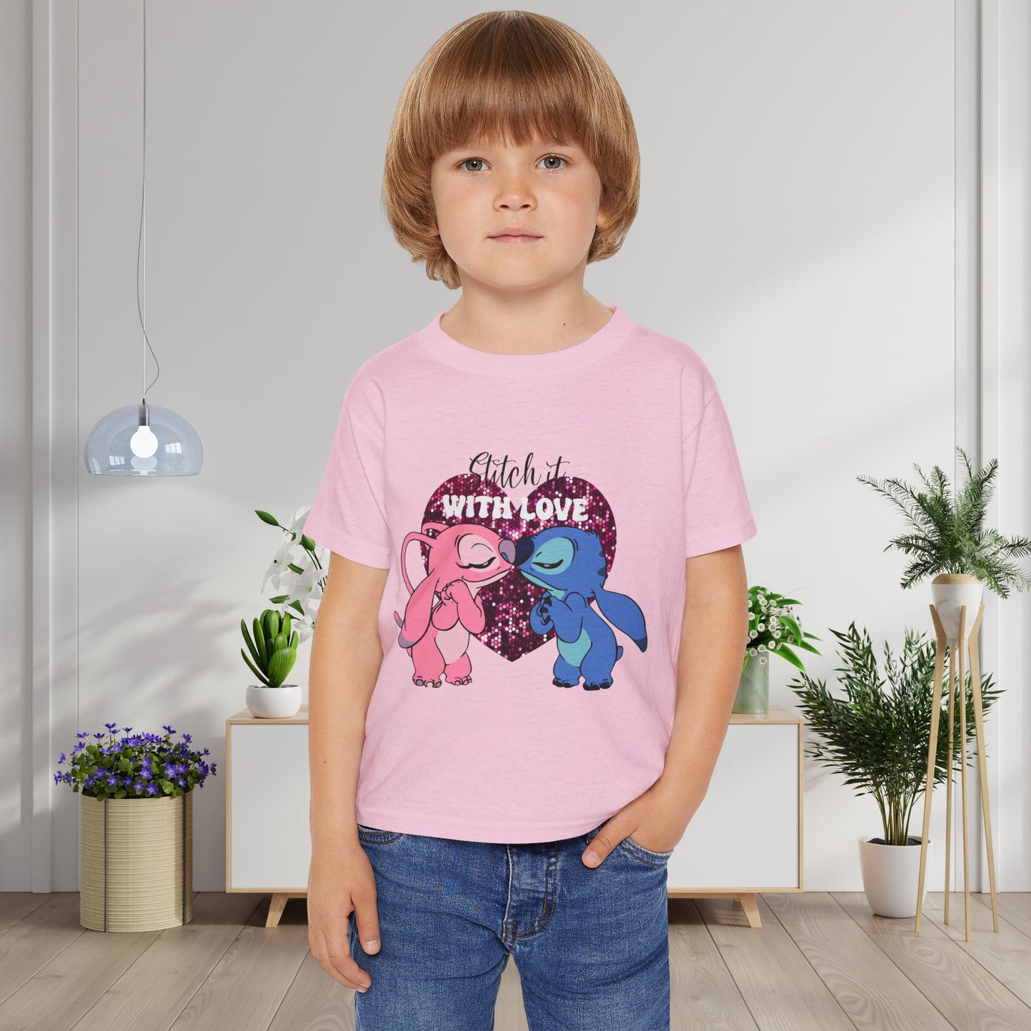 Stitch It With Love Heavy Cotton™ Toddler T-shirt