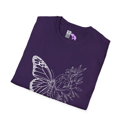 Blessed Mama (Butterfly) Adult T-shirt