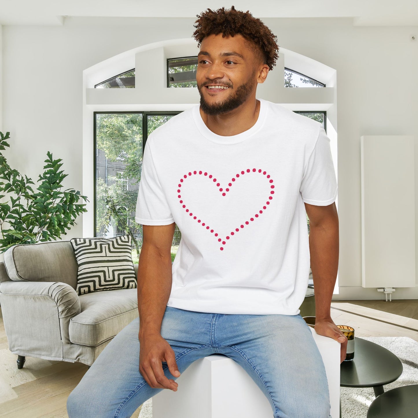 Heart 3 Adult T-shirt