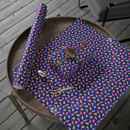 Axolotl Lagoon Wrapping Paper