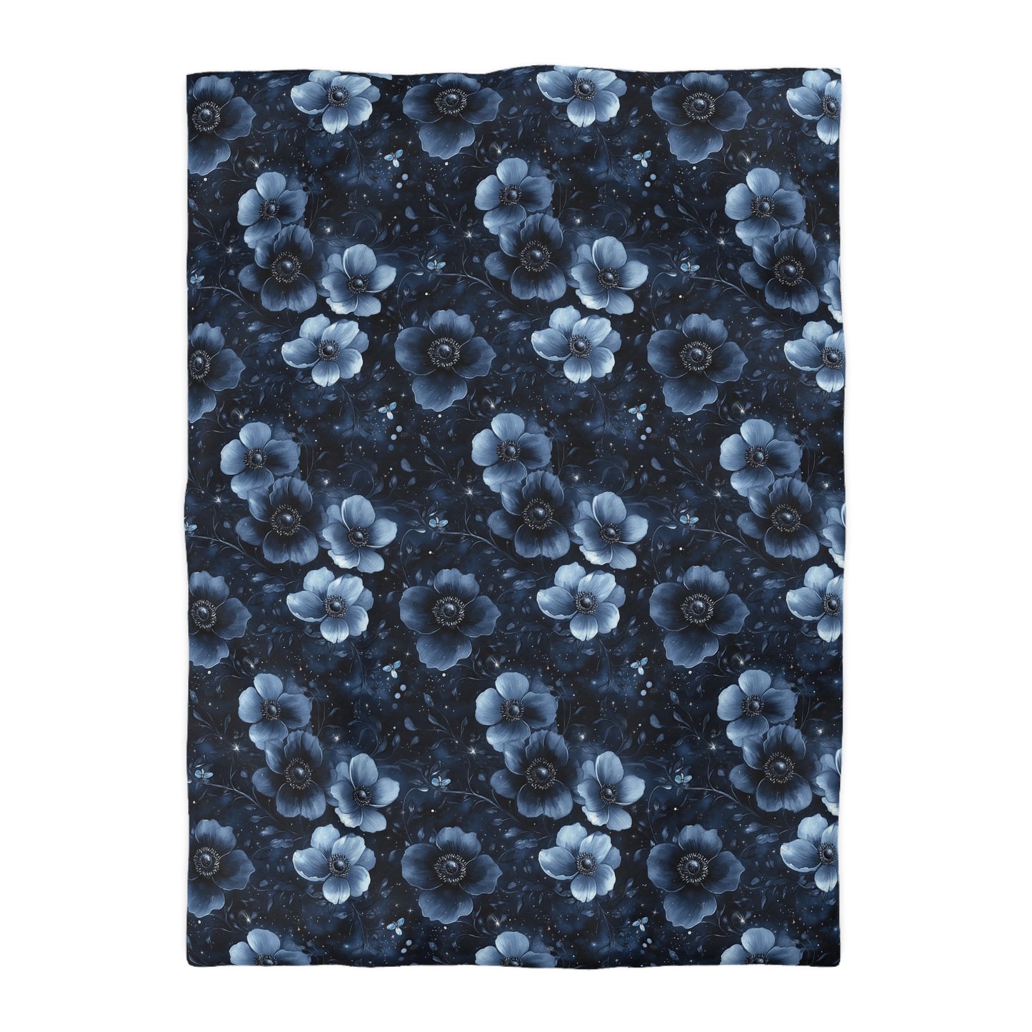 Midnight Blossoms Duvet Bedding Set
