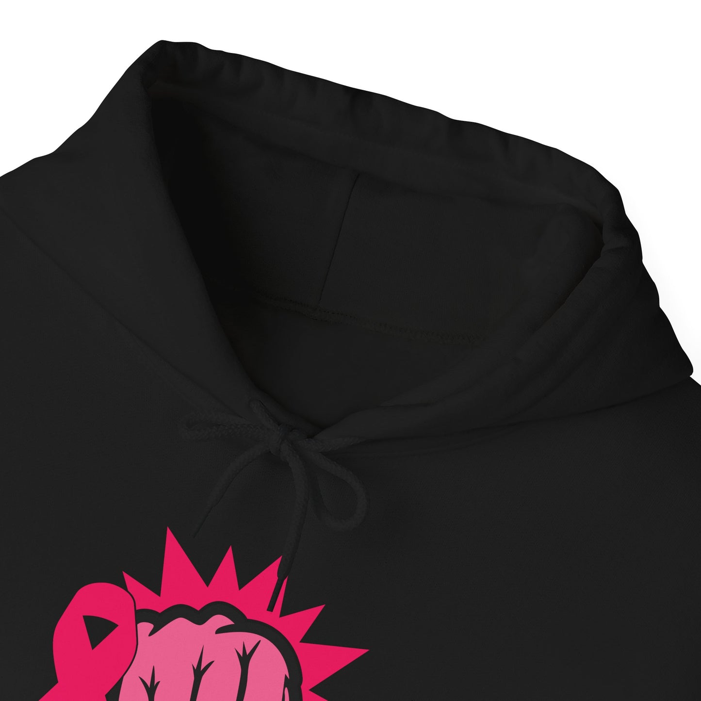 Breast Cancer Warrior Punch Adult Heavy Blend™ Hoodie