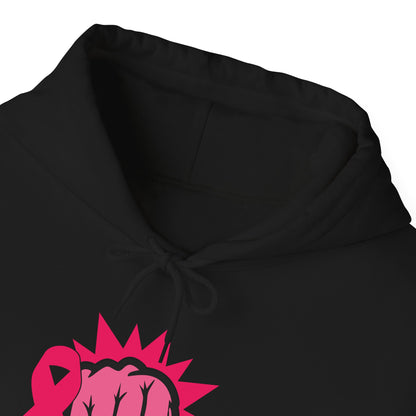 Breast Cancer Warrior Punch Adult Heavy Blend™ Hoodie