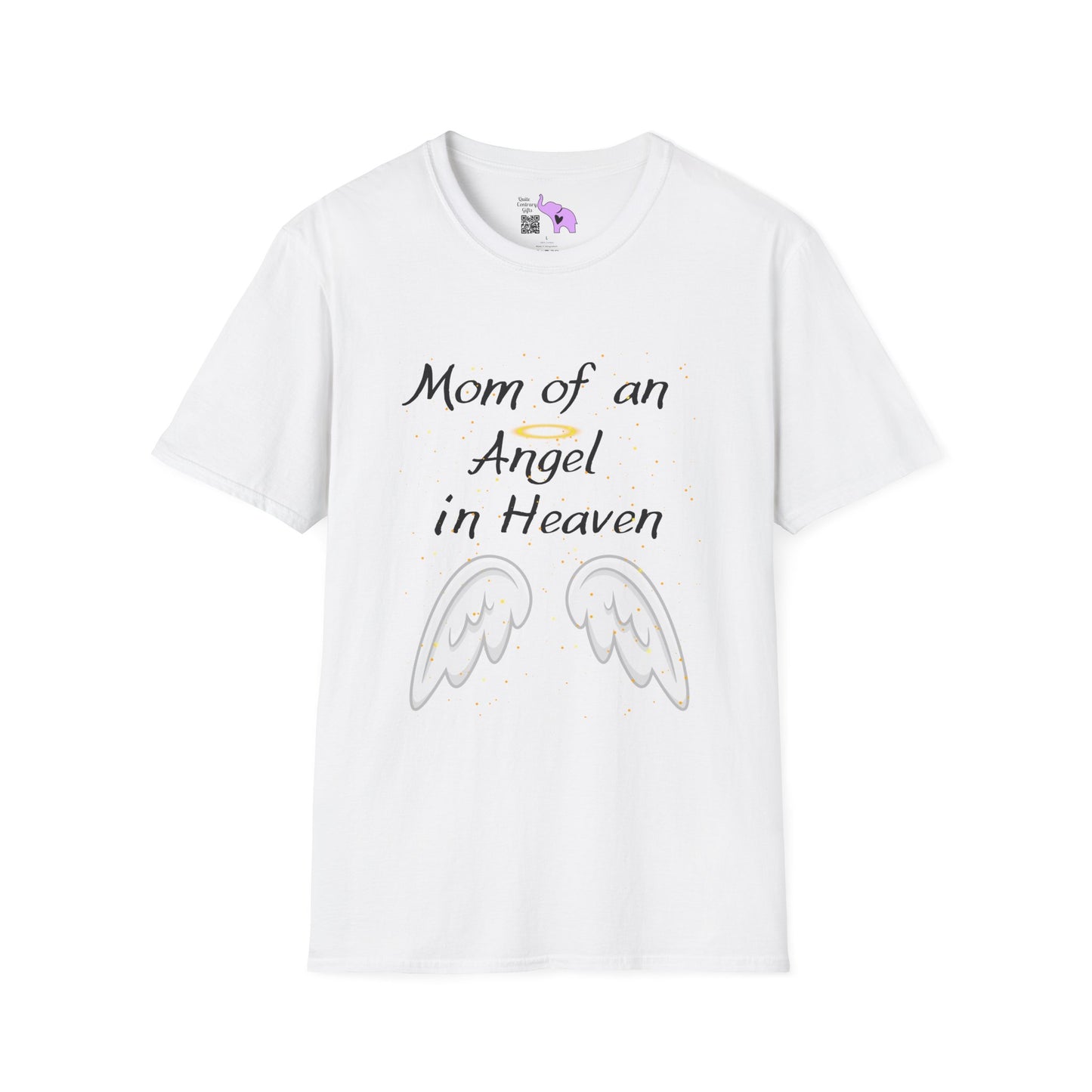 Mom of an Angel in Heaven Adult T-shirt