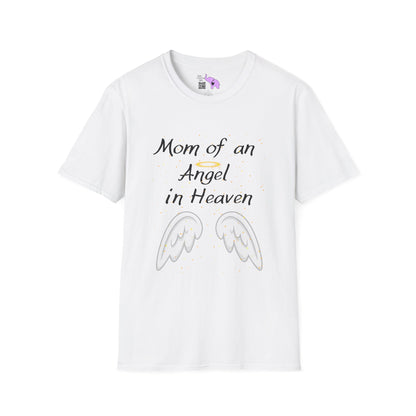 Mom of an Angel in Heaven Adult T-shirt