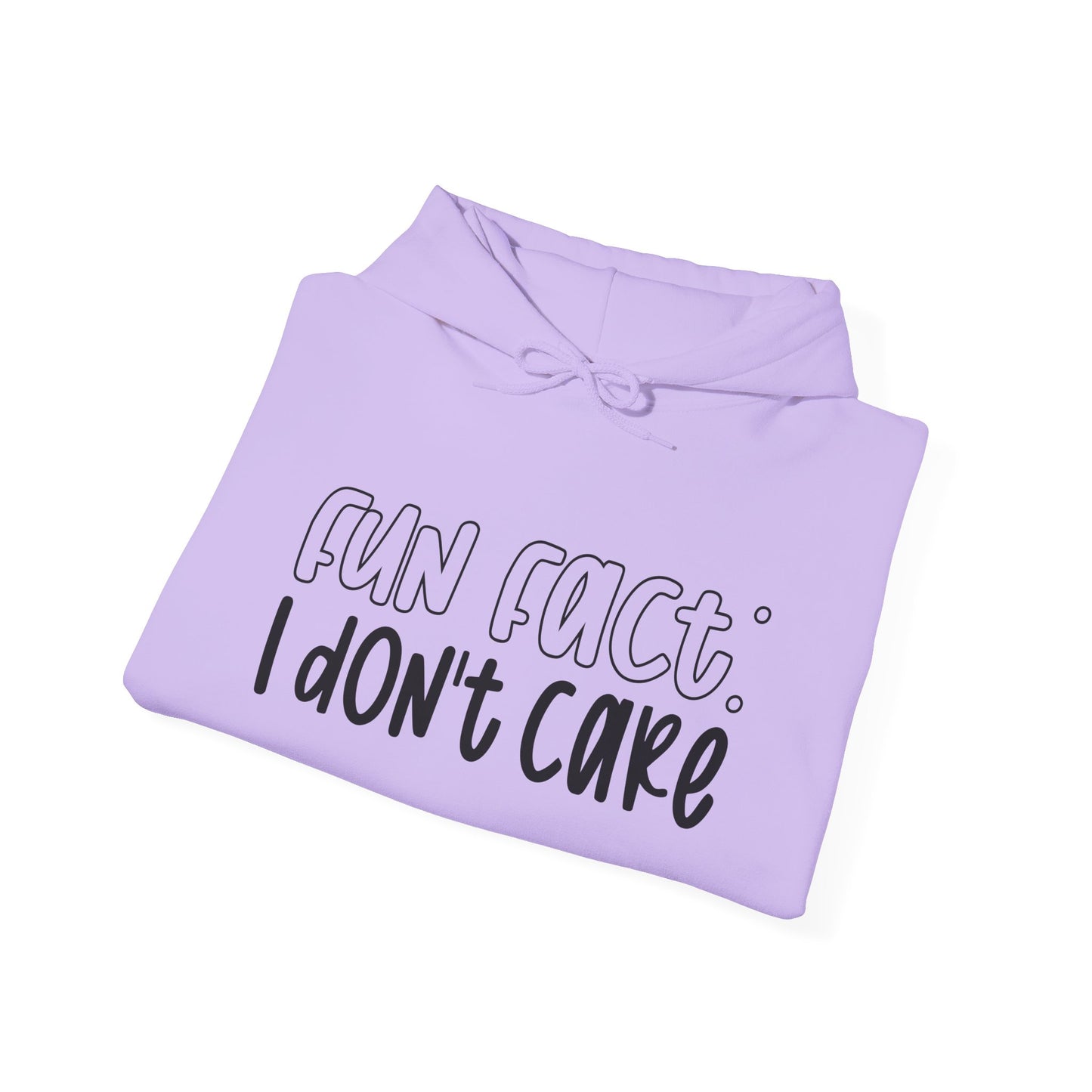 Fun Fact I Don't Care Adult Heavy Blend™ Hoodie