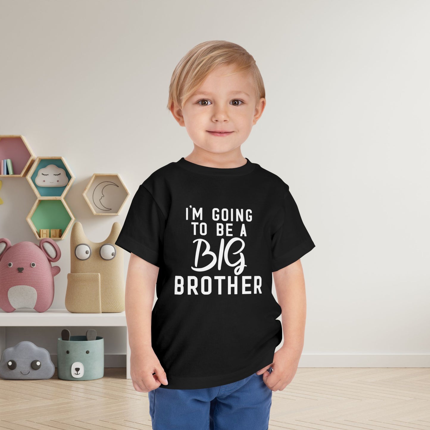 I'm Going To Be A Big Brother (Script) Toddler Tee