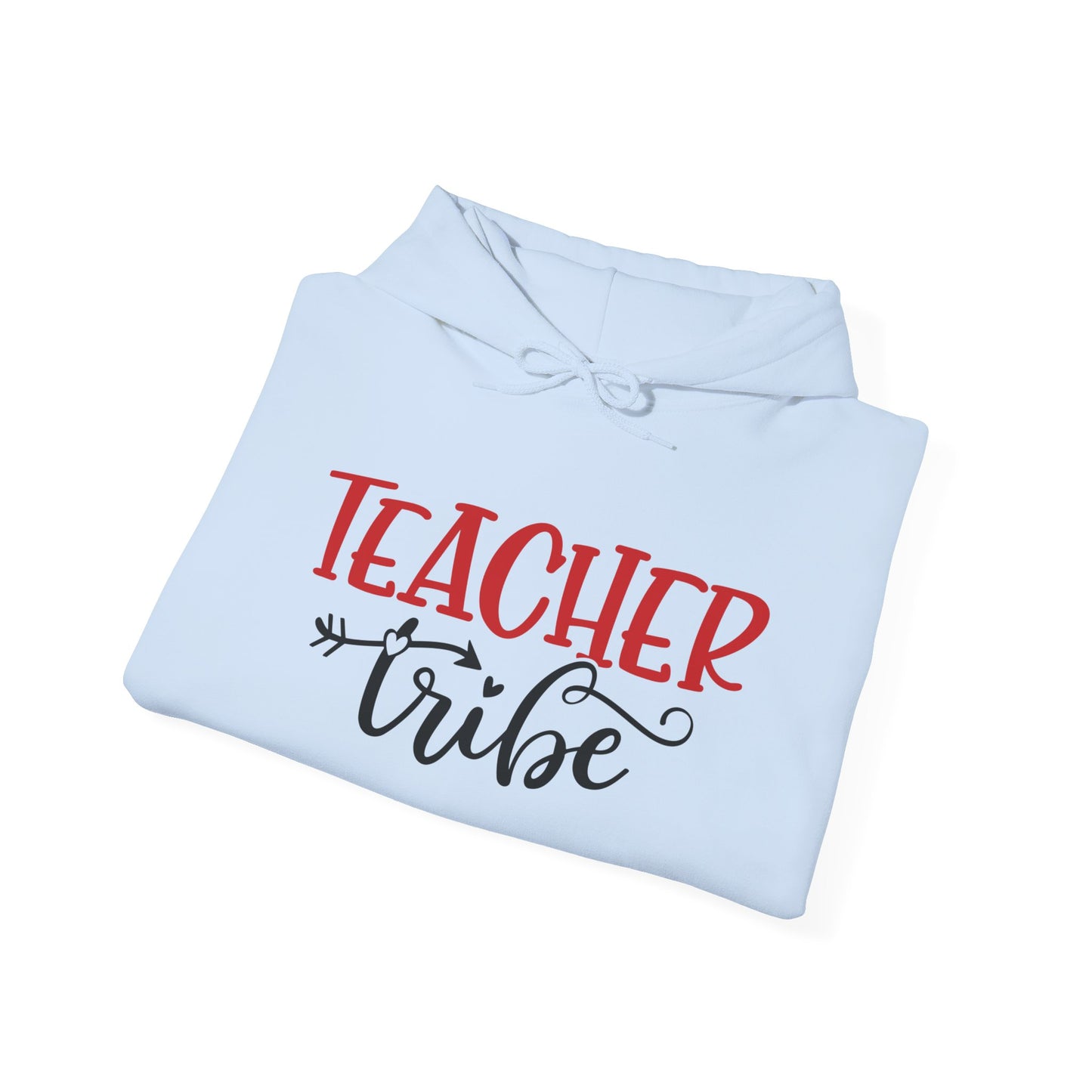 Teacher Tribe Heart Heavy Blend™ Hooded Sweatshirt