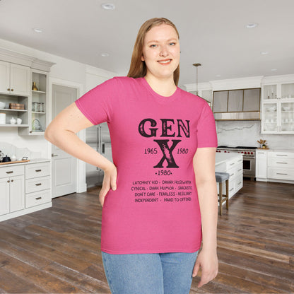 GenX 1980 Adult T-shirt