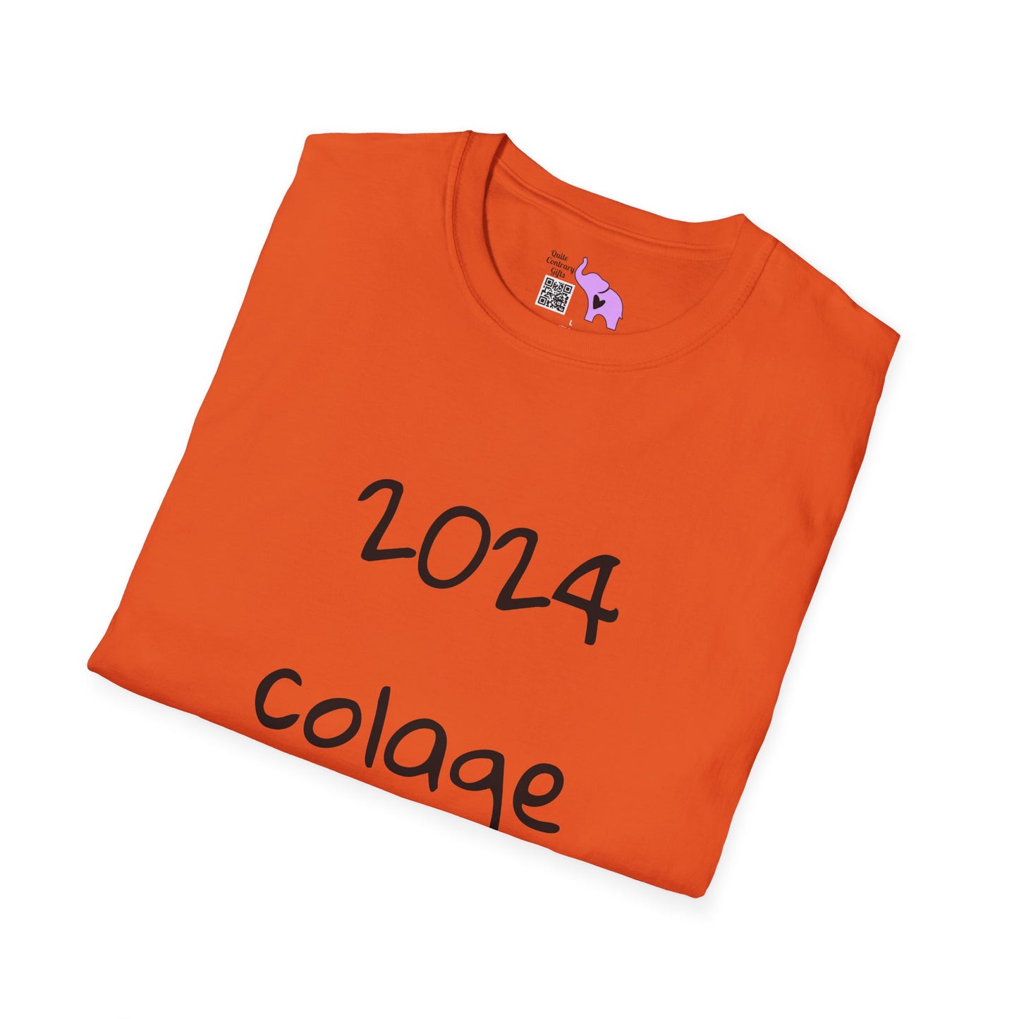 Colage Gradjute Unisex Softstyle T-Shirt