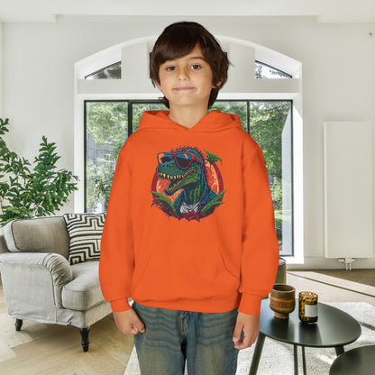 Cool Dinosaur Youth Hoodie