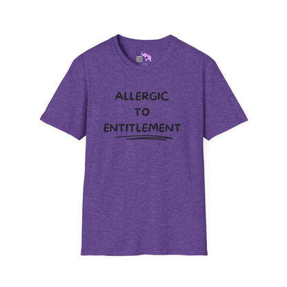 Allergic To Entitlement T-shirt