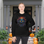 Creepy Black Cats 12 Adult Long Sleeve Tee