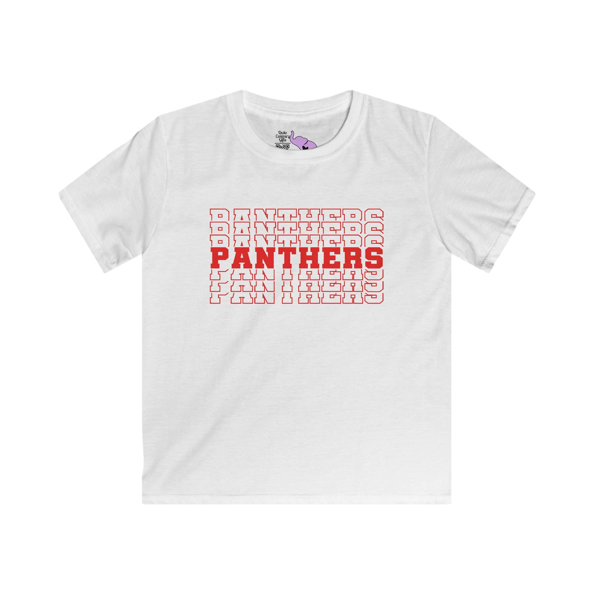 Panthers (Stacked) Youth Softstyle Tee