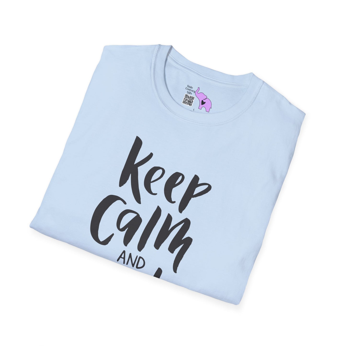 Keep Calm & Eat Latkes 2 Adult T-shirt