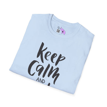 Keep Calm & Eat Latkes 2 Adult T-shirt