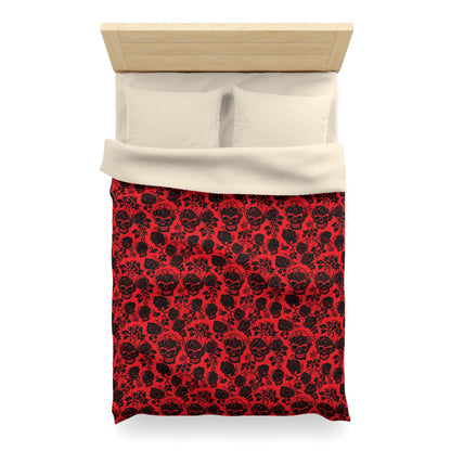 Crimson Masquerade Duvet Bedding Set