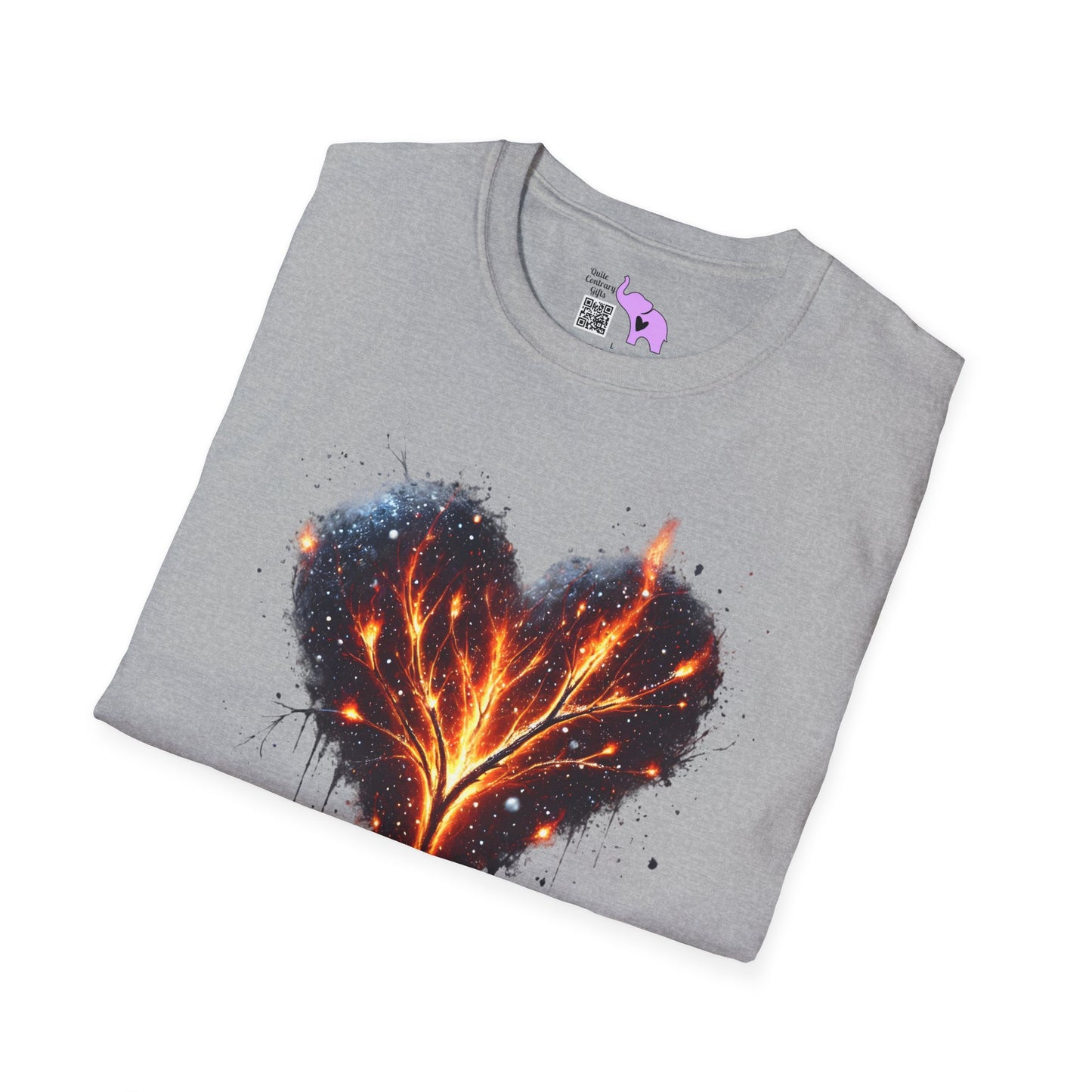 Burning Love Adult T-shirt