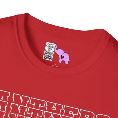 Panthers (Stacked) Adult T-shirt