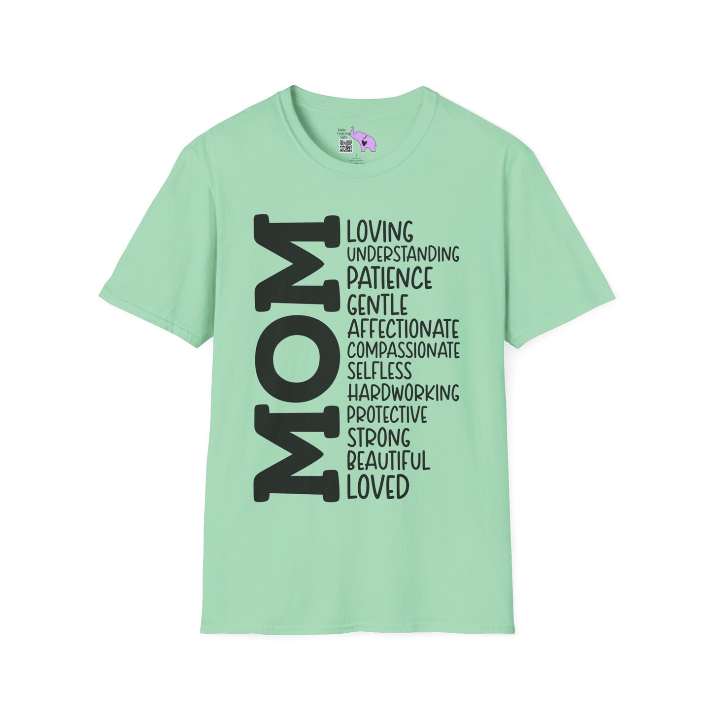 Mom Description Adult T-shirt