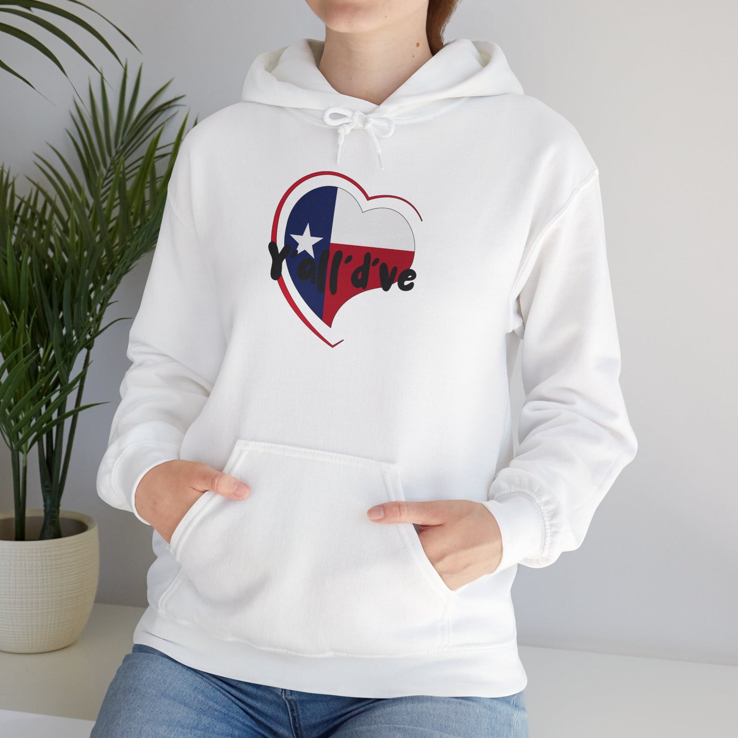 Yall'd've (Texas) Heavy Blend™ Hooded Sweatshirt