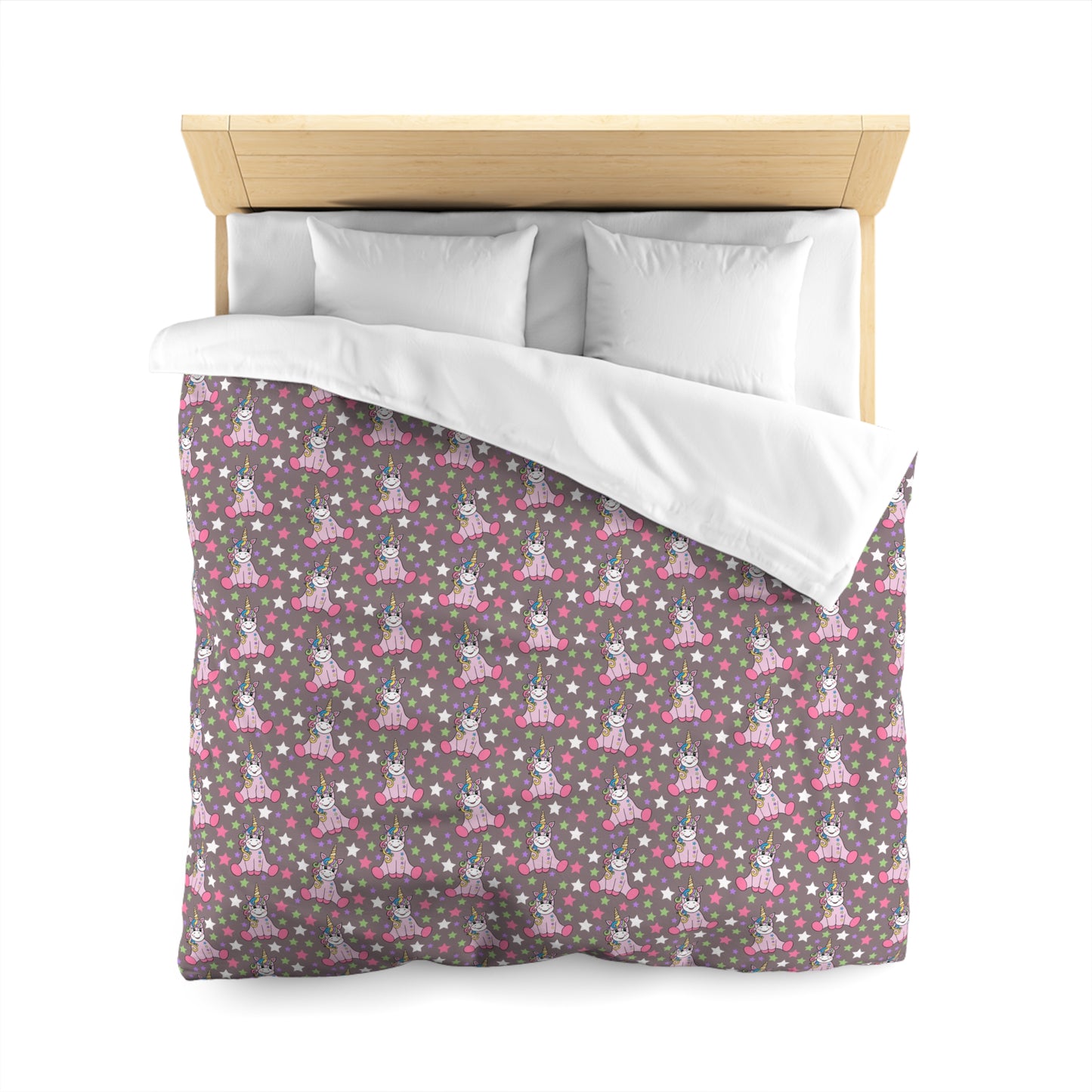 Stardust Unicorn Dreams Microfiber Duvet Cover