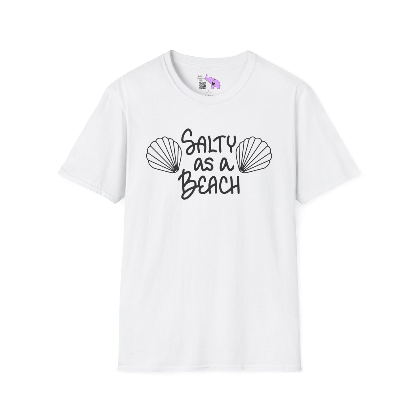 Salty As A Beach Adult T-shirt