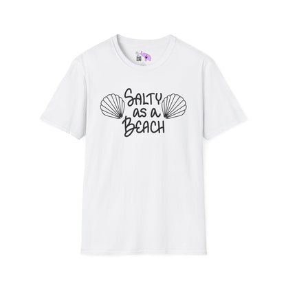 Salty As A Beach Adult T-shirt