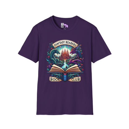 Fantasy Readers Book Club (Dragons) Adult T-shirt