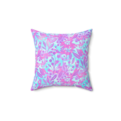 Sweet Berry Bloom Throw Pillow