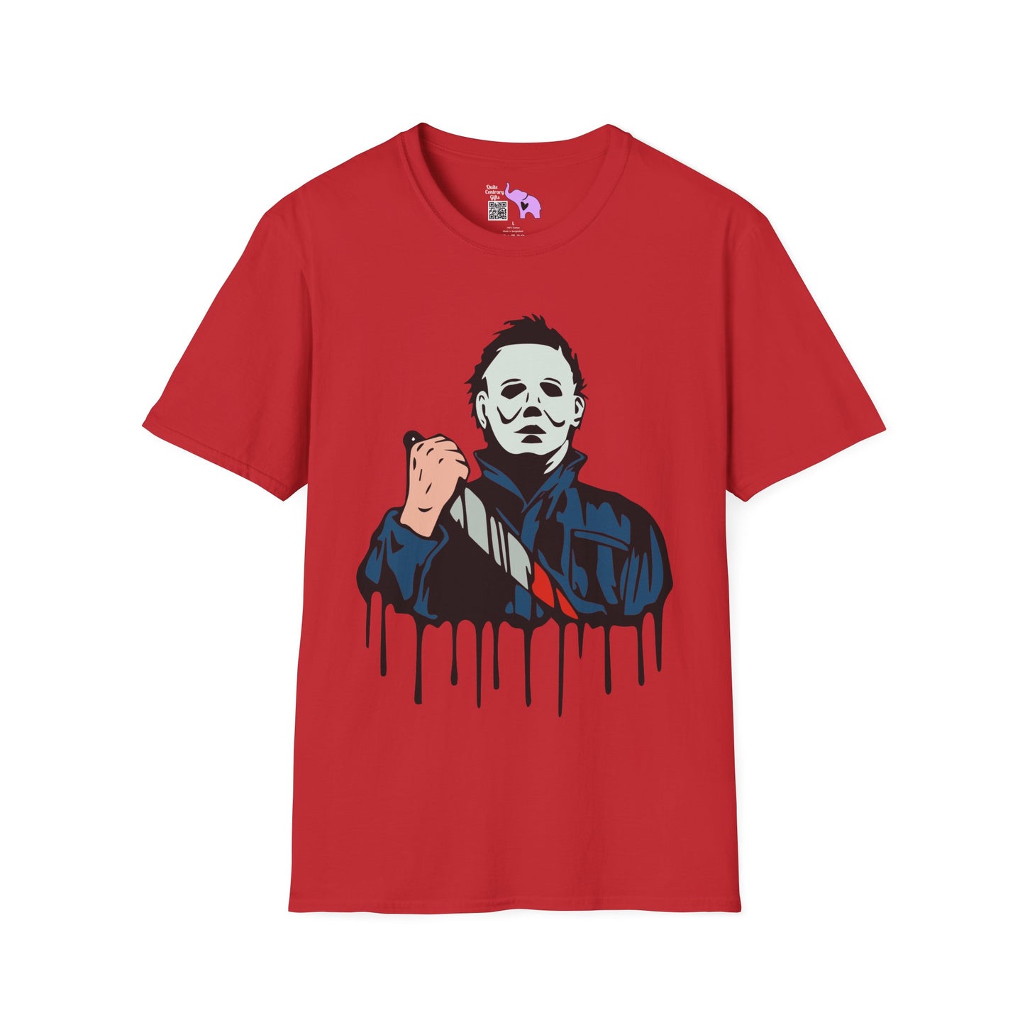 Michael Myers Knife Adult T-shirt