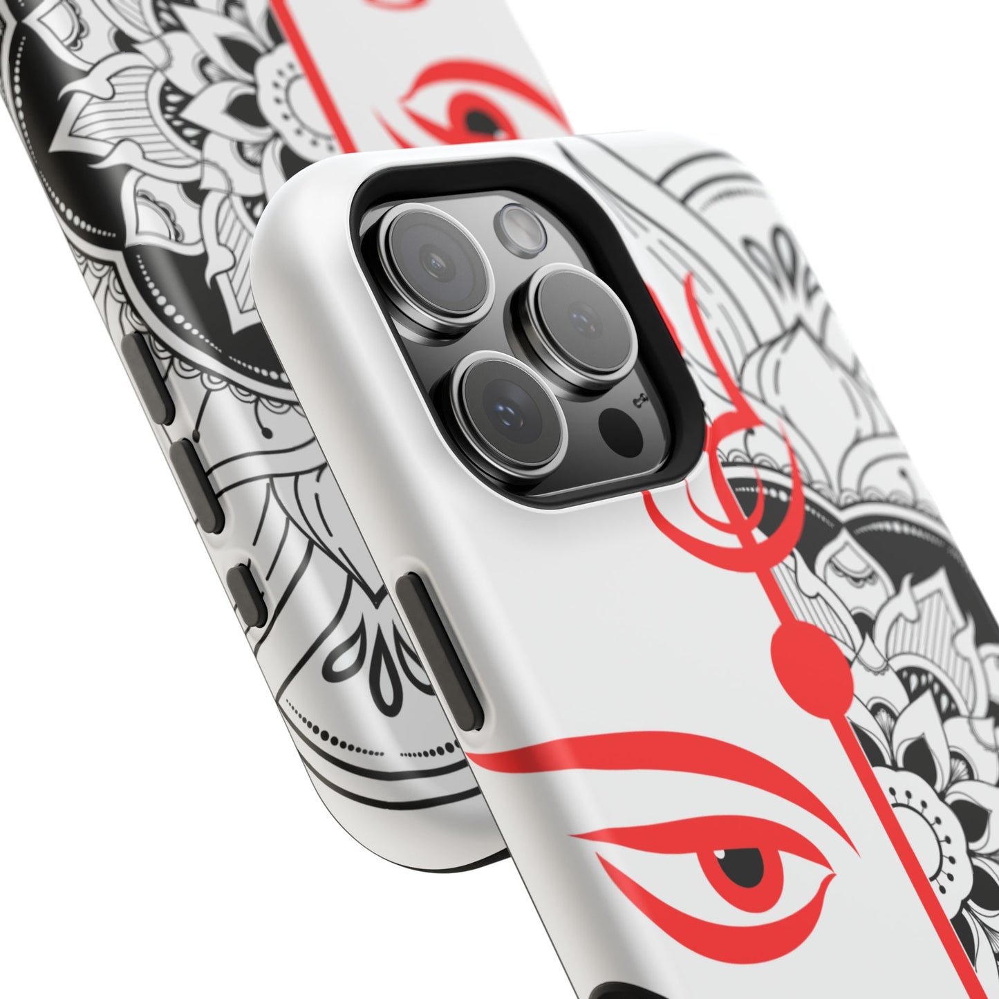 Goddess Durga Mata w/Manala MagSafe® Compatible Tough Case for iPhone