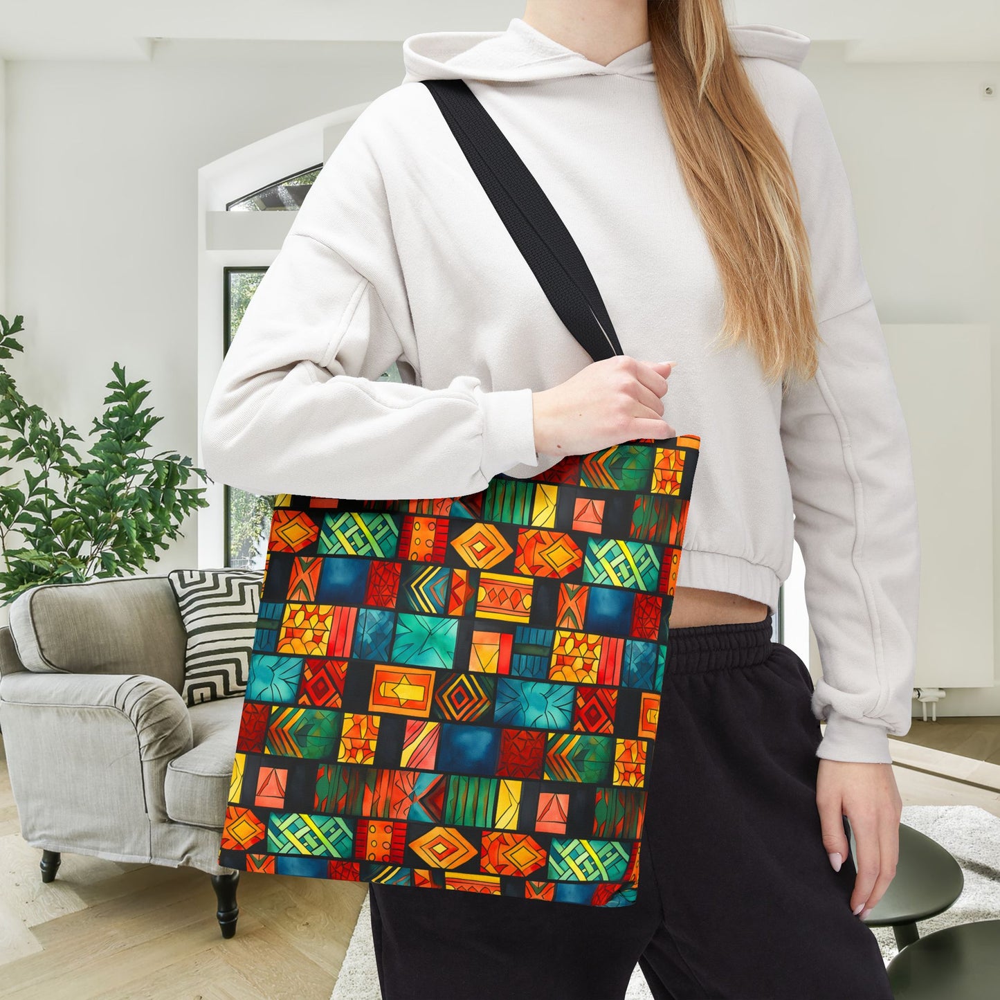 Imani Flow Canvas Tote Bag