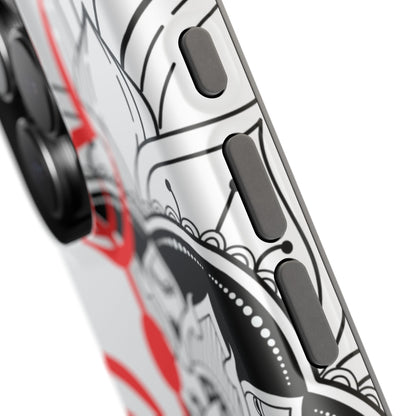 Goddess Durga Mata w/Manala MagSafe® Compatible Tough Case for iPhone